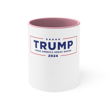 Trump Make America Great Again Accent Coffee Mug, 11oz