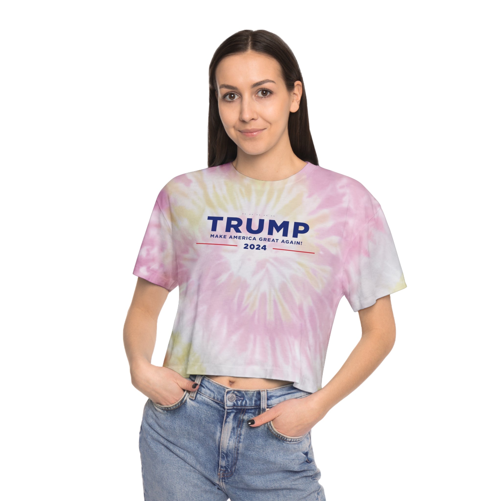 Women's Tie-Dye Crop Tee