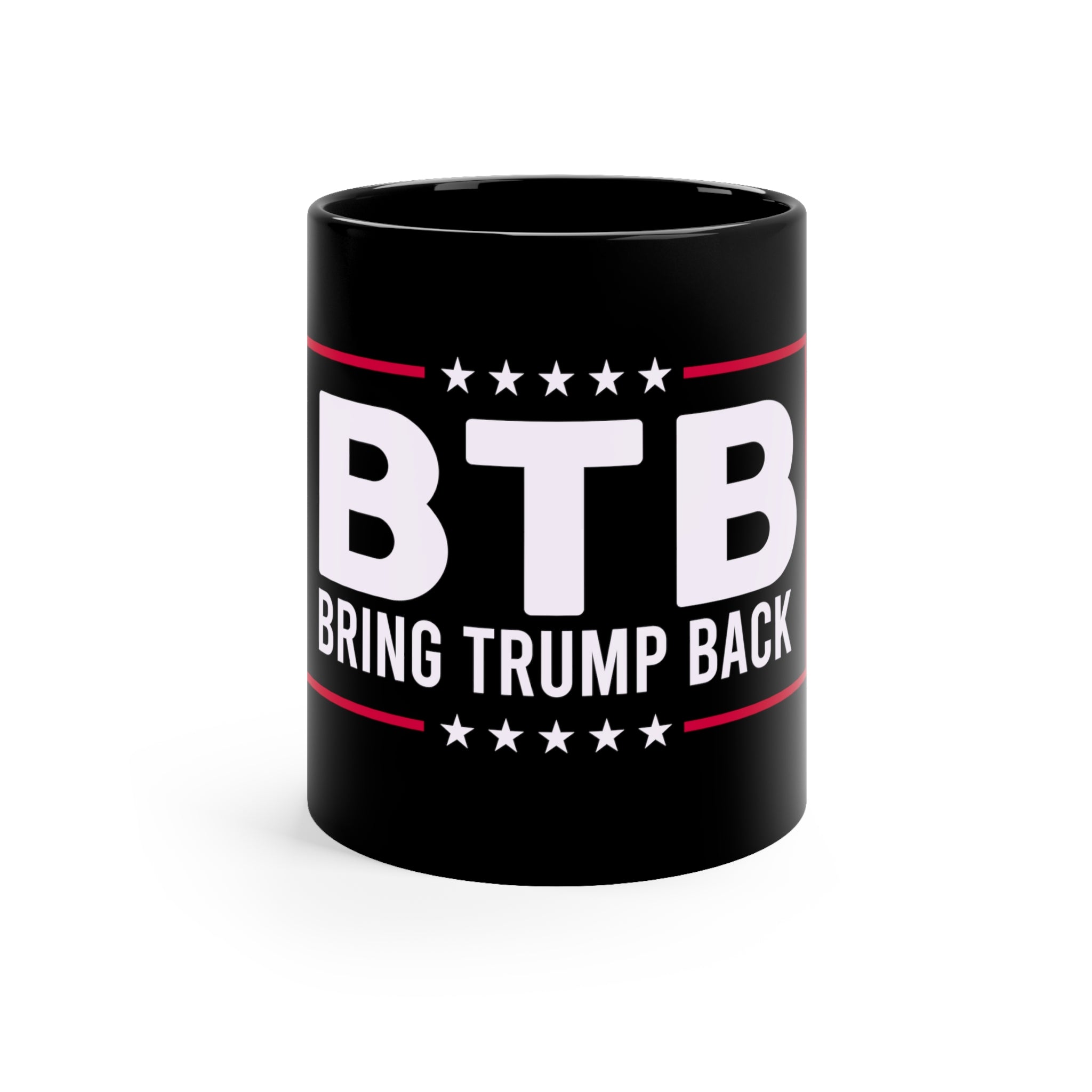 Bring Trump Back – Show Your Passion with 11oz Black Mug